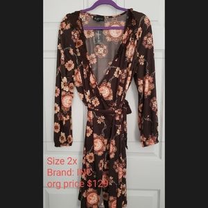 2XL INC Wrap Dress